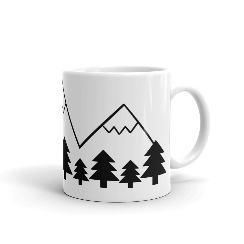 Mug custom montagnes